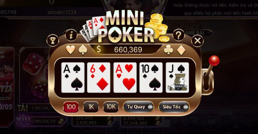 Nổ Hũ Mini Poker Và Những Thông Tin Cơ Bản Cho Người Mới