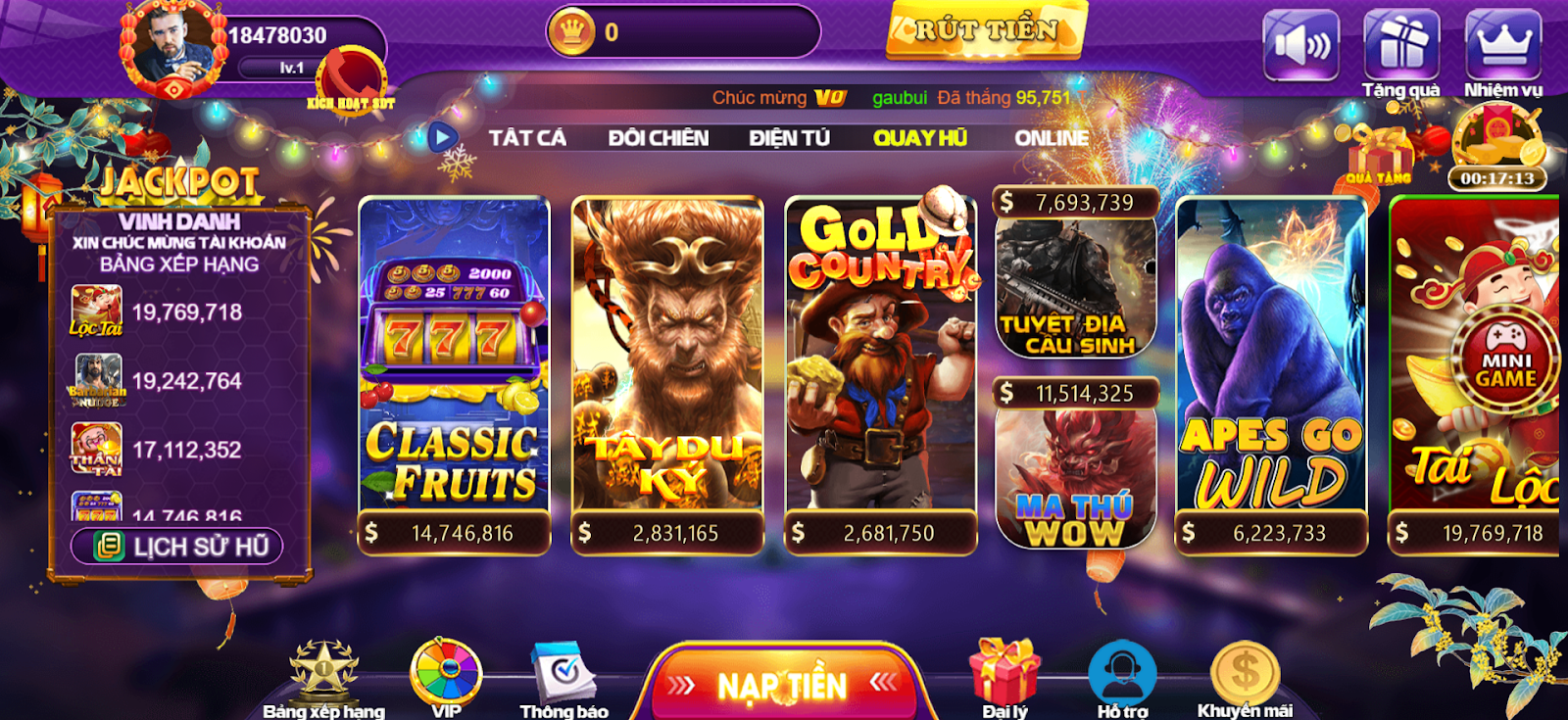 no hu 68gamebai bi mat giat giai jackpot trieu do 680c7411897cb